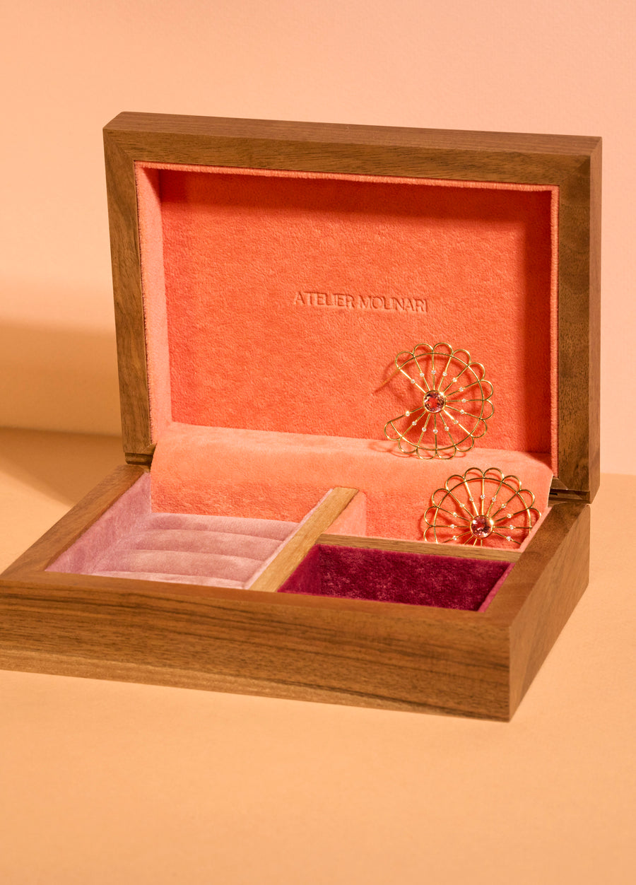 Gaia - Pink Tourmaline & Diamonds