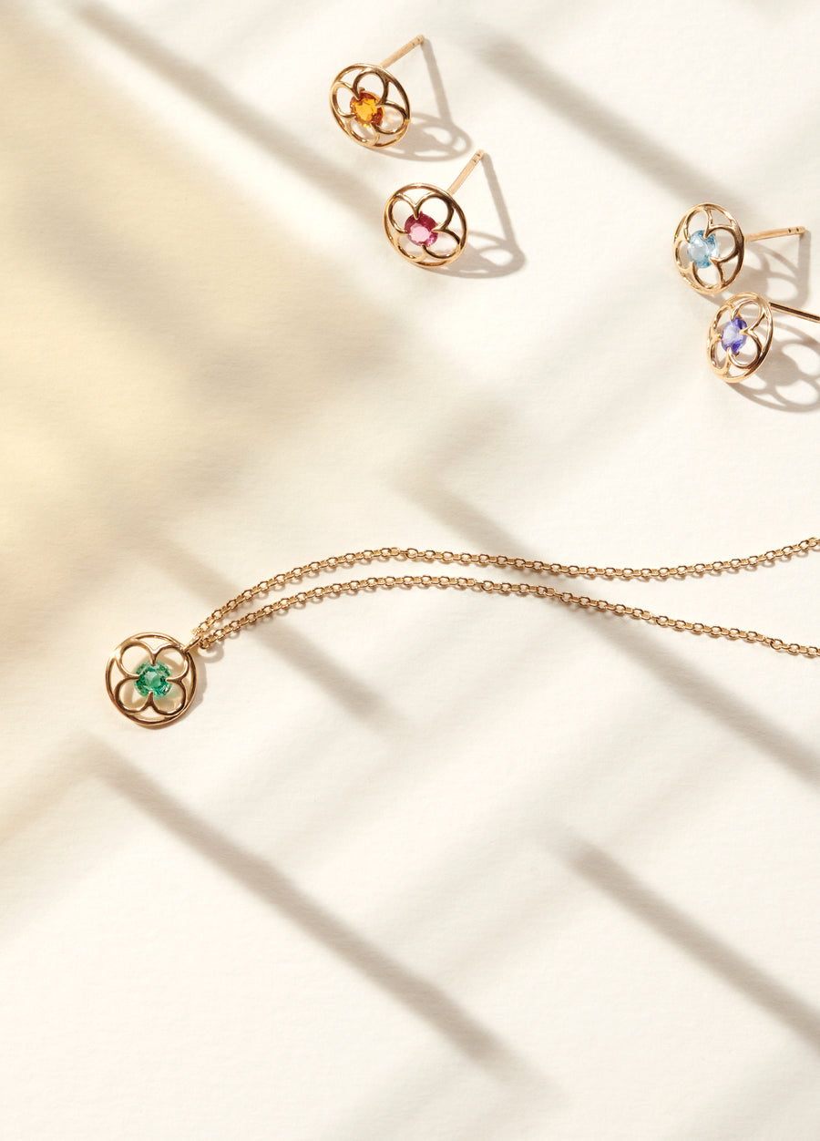 Primavera necklace - Aquamarine