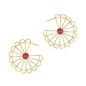 Gaia - Pink Tourmaline & Diamonds