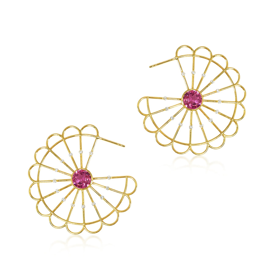 Gaia - Pink Tourmaline & Diamonds