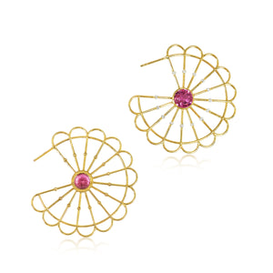 Gaia - Pink Tourmaline & Diamonds