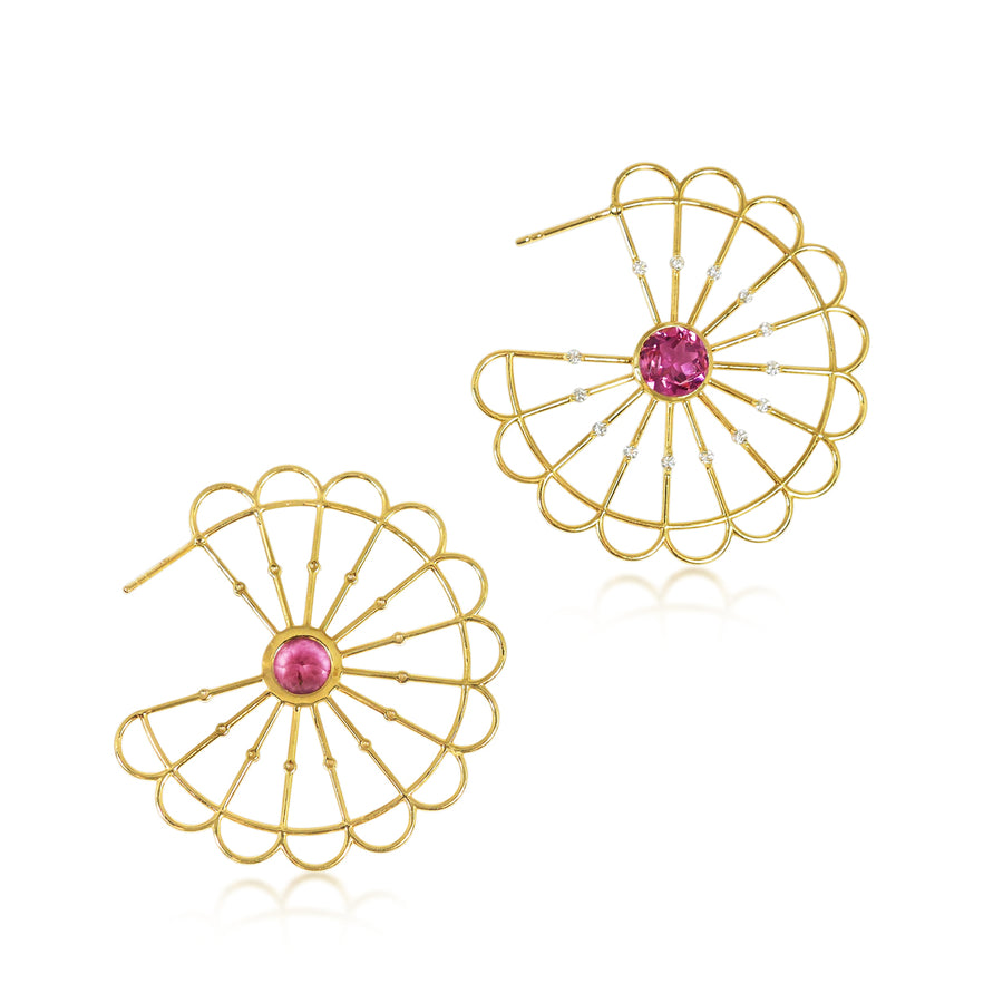 Gaia - Pink Tourmaline & Diamonds