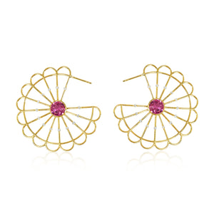 Gaia - Pink Tourmaline & Diamonds