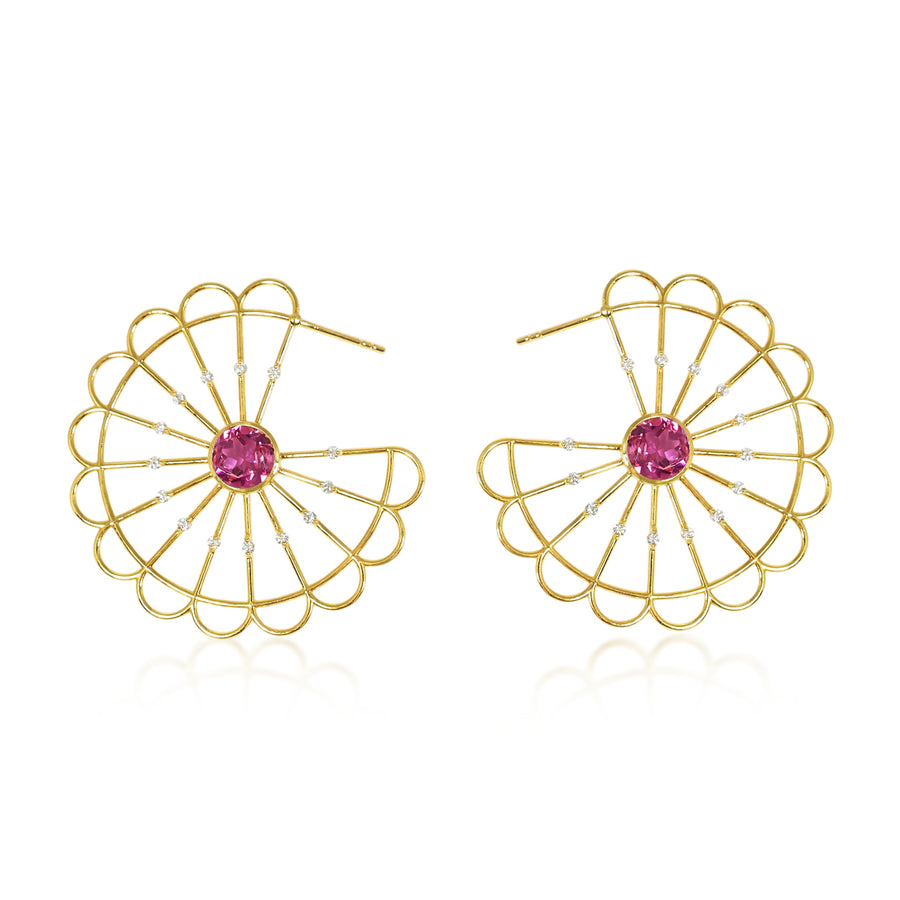 Gaia - Pink Tourmaline & Diamonds