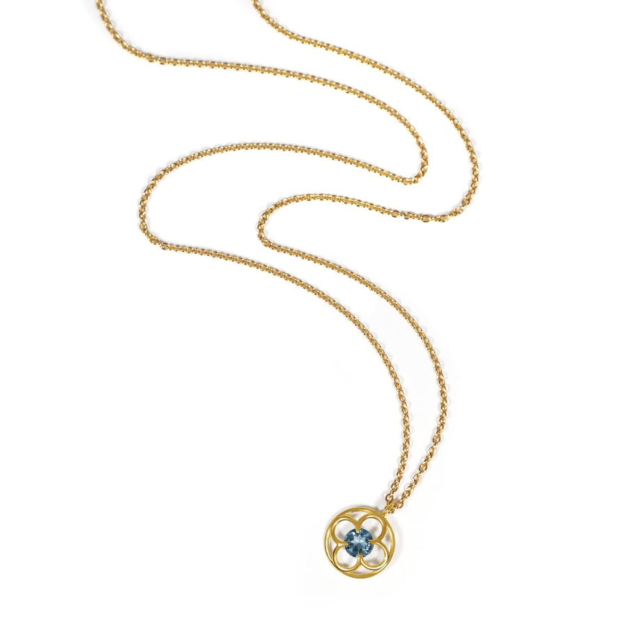 Primavera necklace - Aquamarine