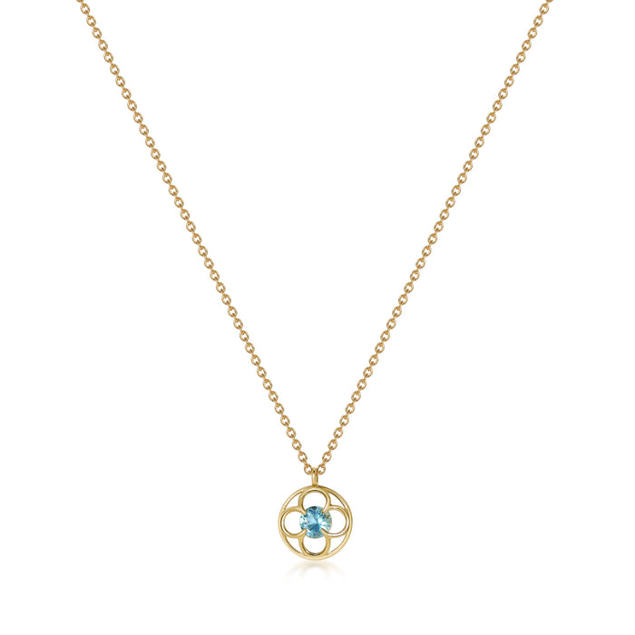 Primavera necklace - Aquamarine
