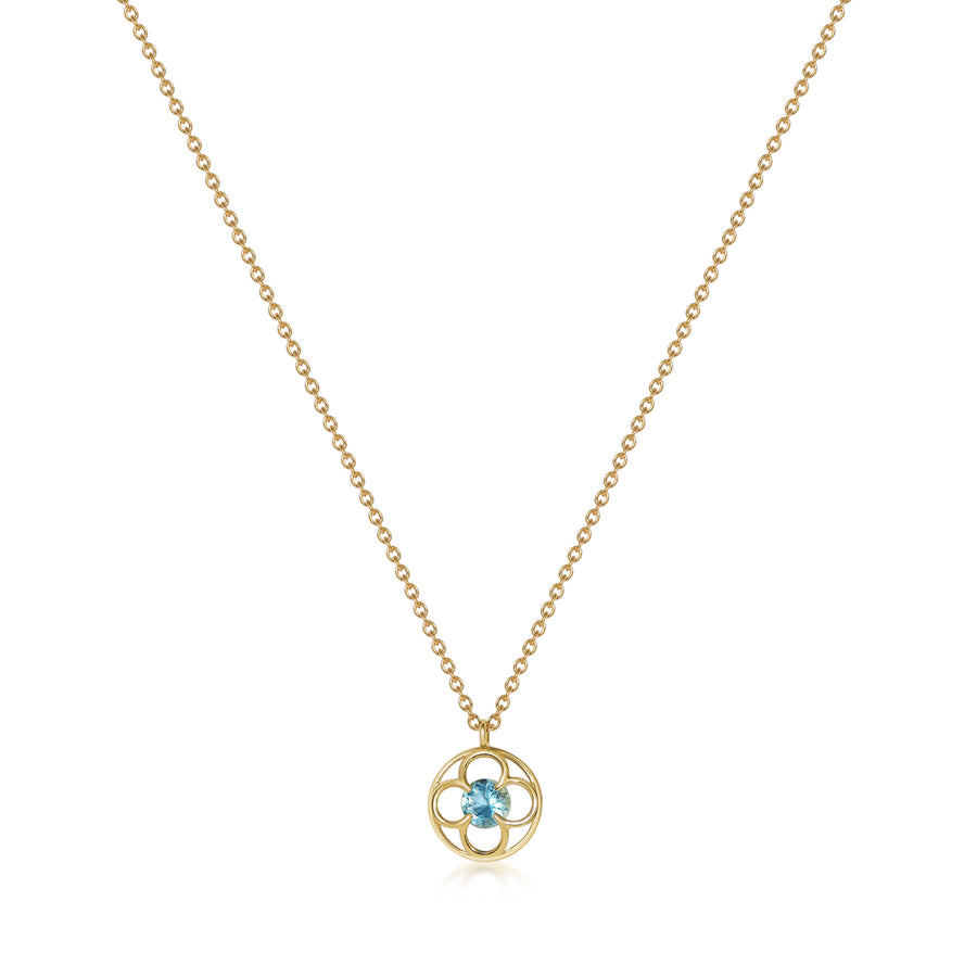 Primavera necklace - Aquamarine