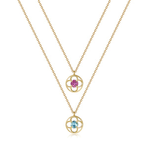 Primavera necklace - Aquamarine