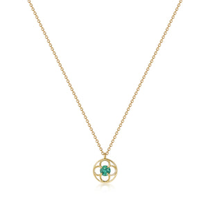 Primavera necklace - Emerald
