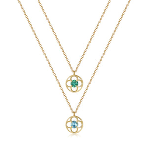 Primavera necklace - Emerald