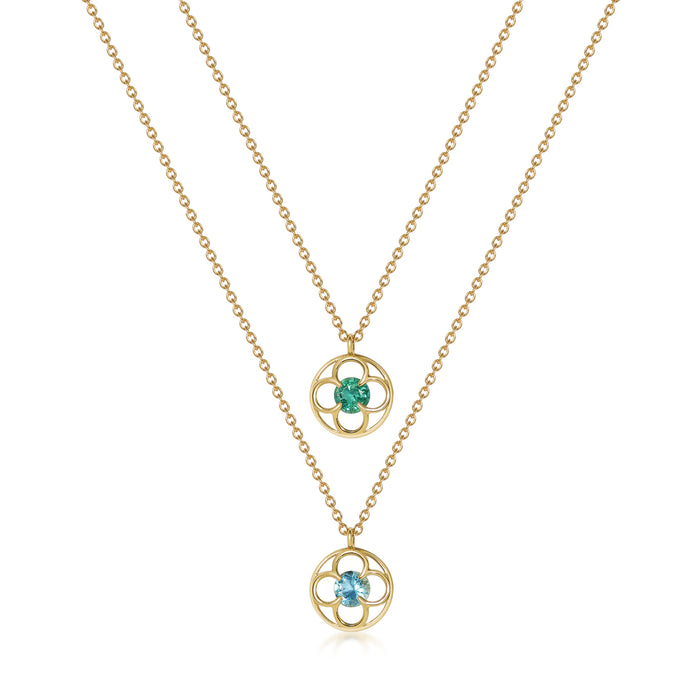 Primavera necklace - Emerald