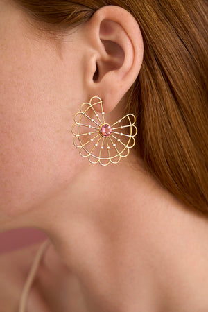 Gaia - Pink Tourmaline & Diamonds