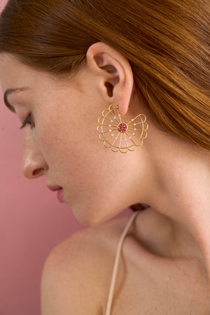 Gaia - Pink Tourmaline & Diamonds