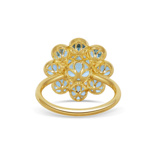 Mega-Marguerite - Aquamarine