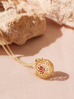 Amour En Cage - Pink Tourmaline