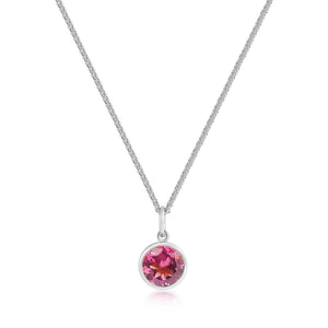 Accroche Coeur - Pink Tourmaline
