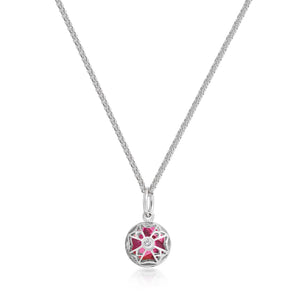 Accroche Coeur - Pink Tourmaline