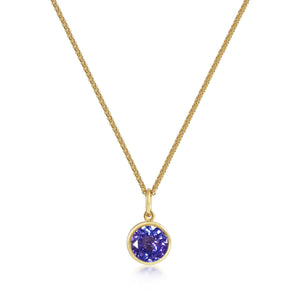Accroche Coeur - Tanzanite