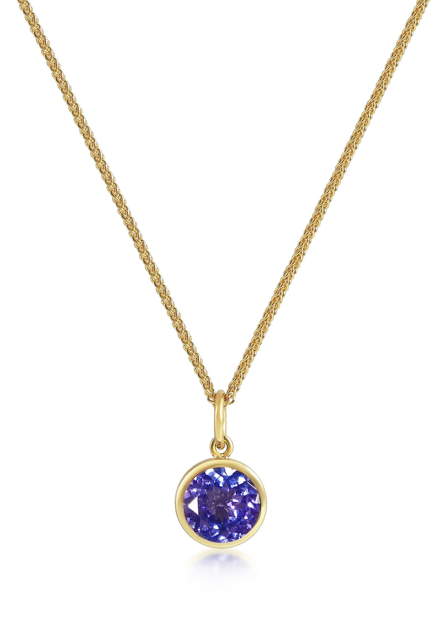 Accroche Coeur - Tanzanite