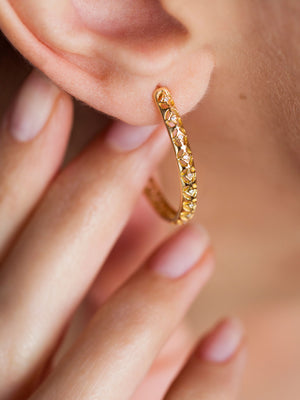 Boucles Dentelle Précieuse - Medium