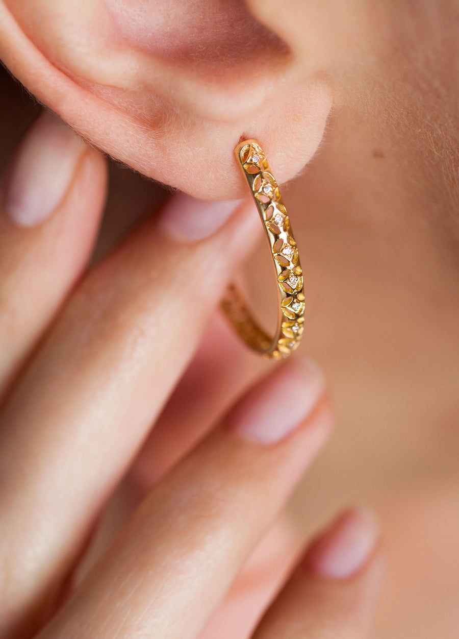 Boucles Dentelle Précieuse - Medium