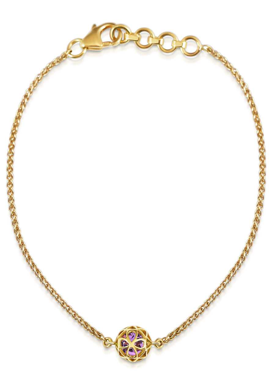 Accroche Coeur - Amethyst