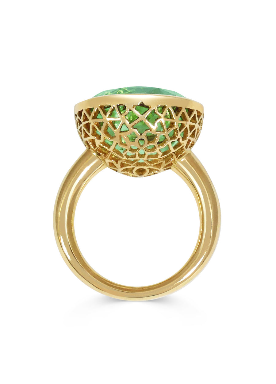 La Dentelière - 15,50cts Green Tourmaline