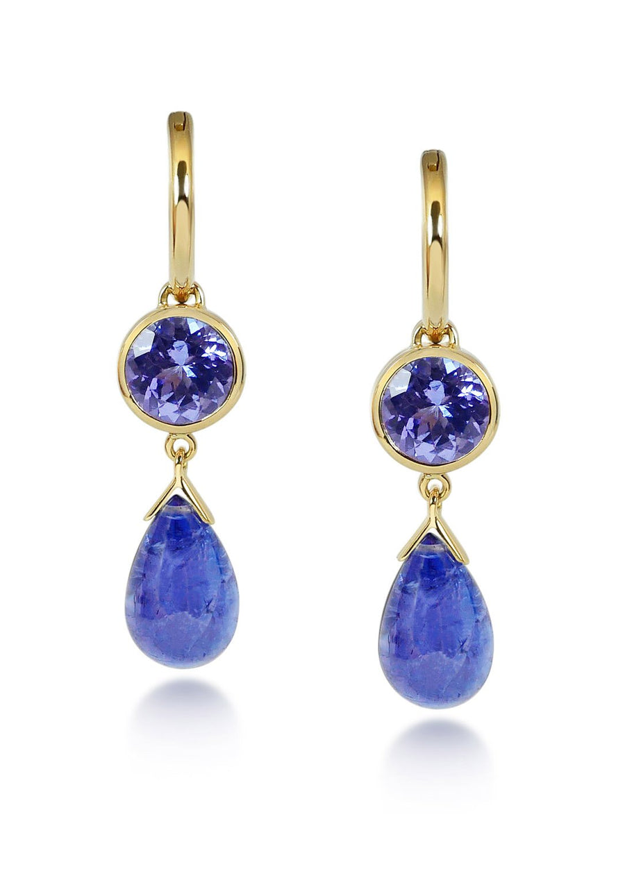 Gouttes D'Or Précieuses - Tanzanite