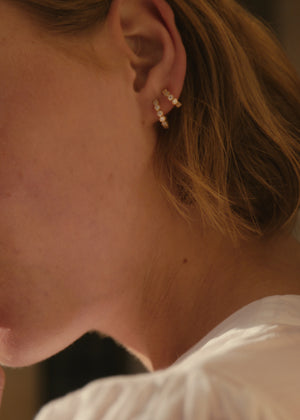 Petites Éternités 15mm - Diamonds 0,73ct / 18k Gold