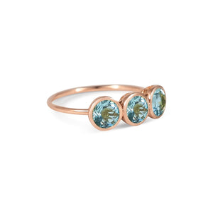 La Pointillés - Aquamarine