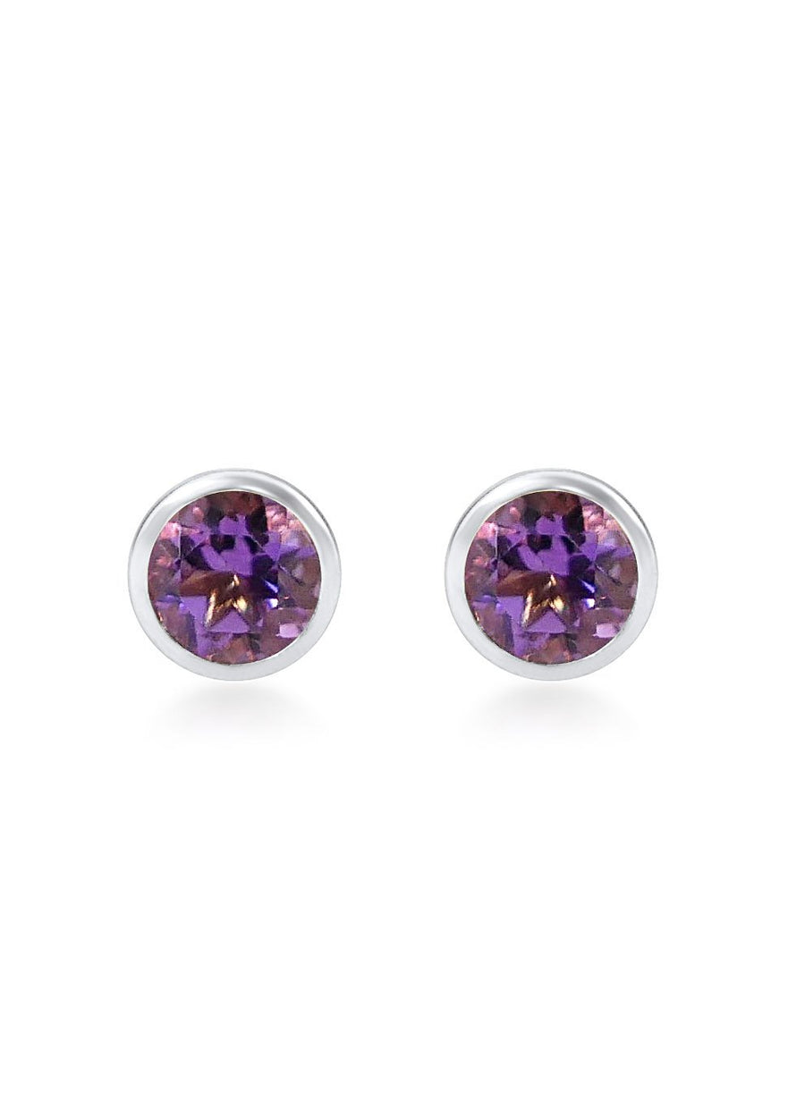 Petits Boutons D'Or - Amethyst