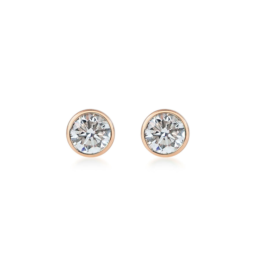 Petits Boutons D'Or - Diamond / 18k Gold