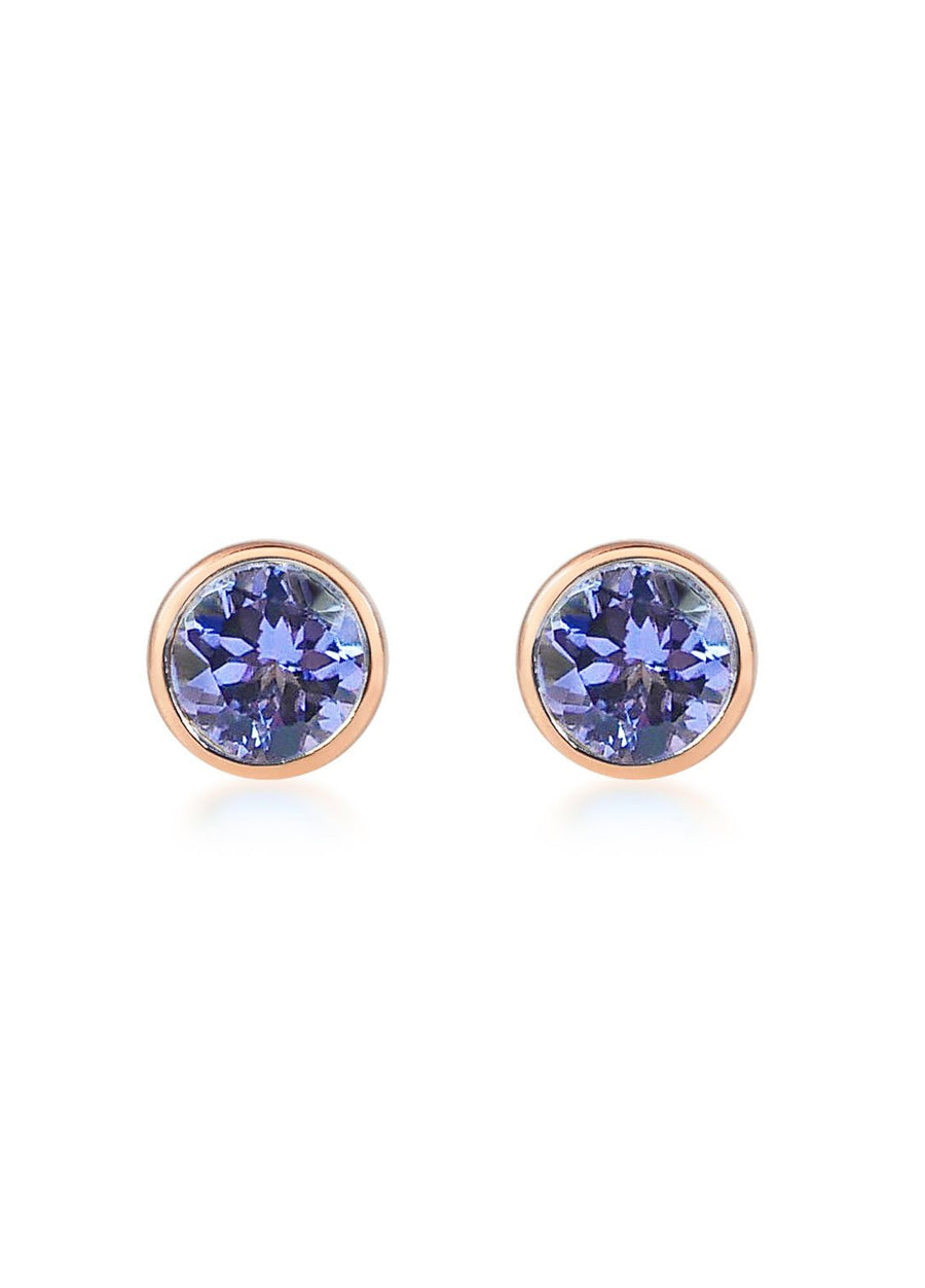 Petits Boutons D'Or - Tanzanite