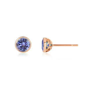 Petits Boutons D'Or - Tanzanite
