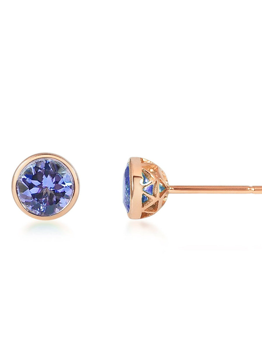 Petits Boutons D'Or - Tanzanite