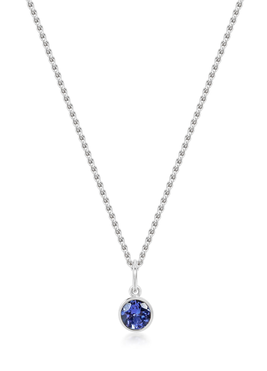 Petit Accroche Coeur - Tanzanite
