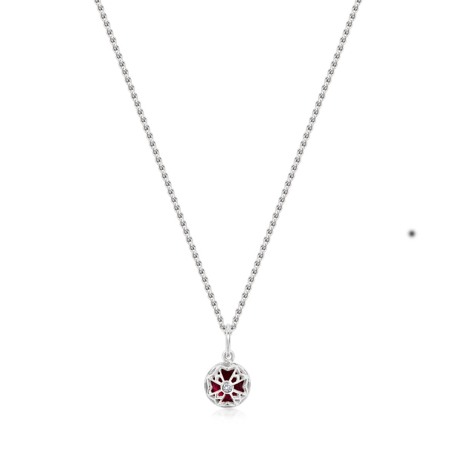 Accroche Coeur - Rubelite