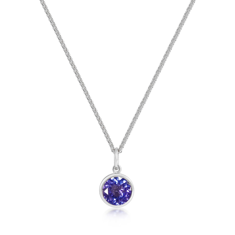Accroche Coeur - Tanzanite