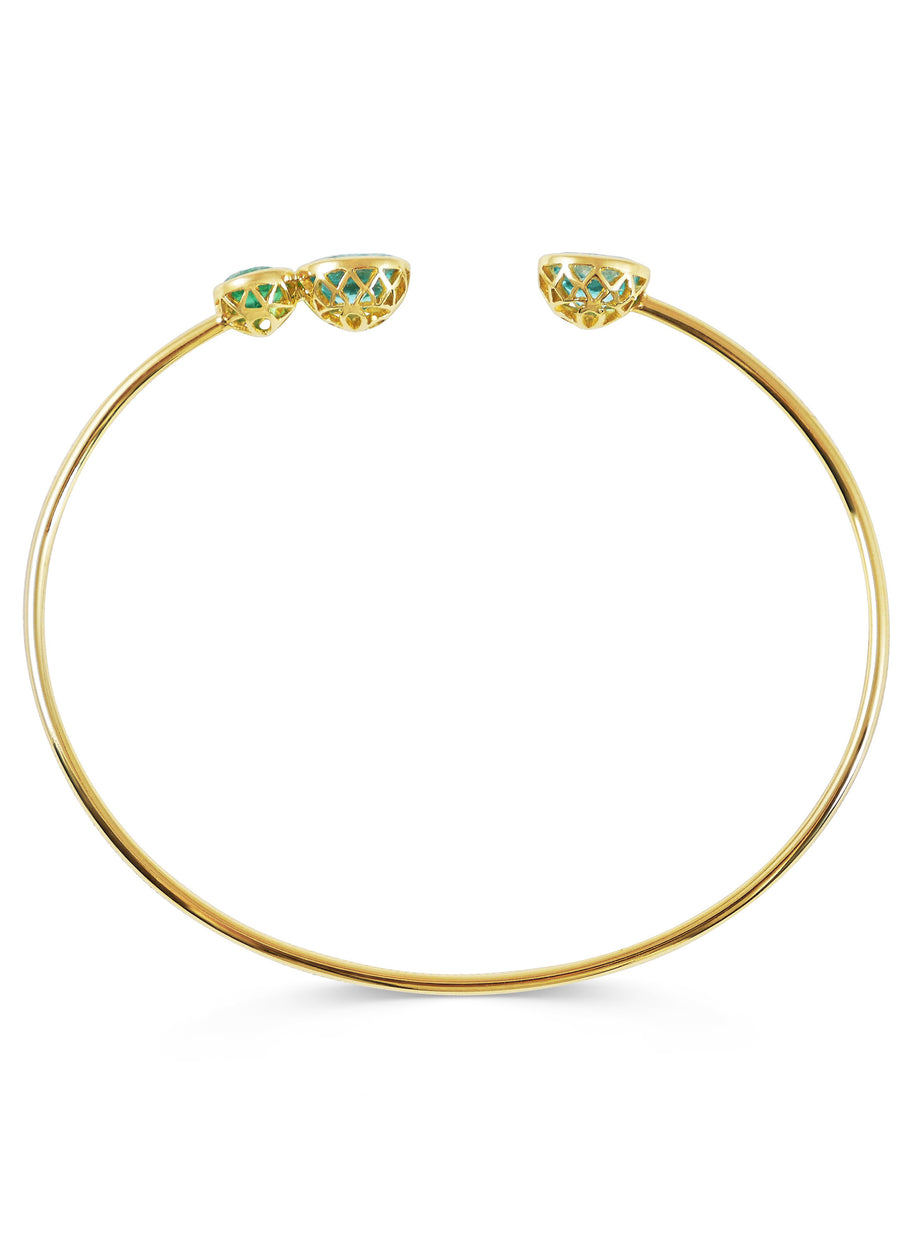 Bracelet Inséparable - Apatites & Emerald