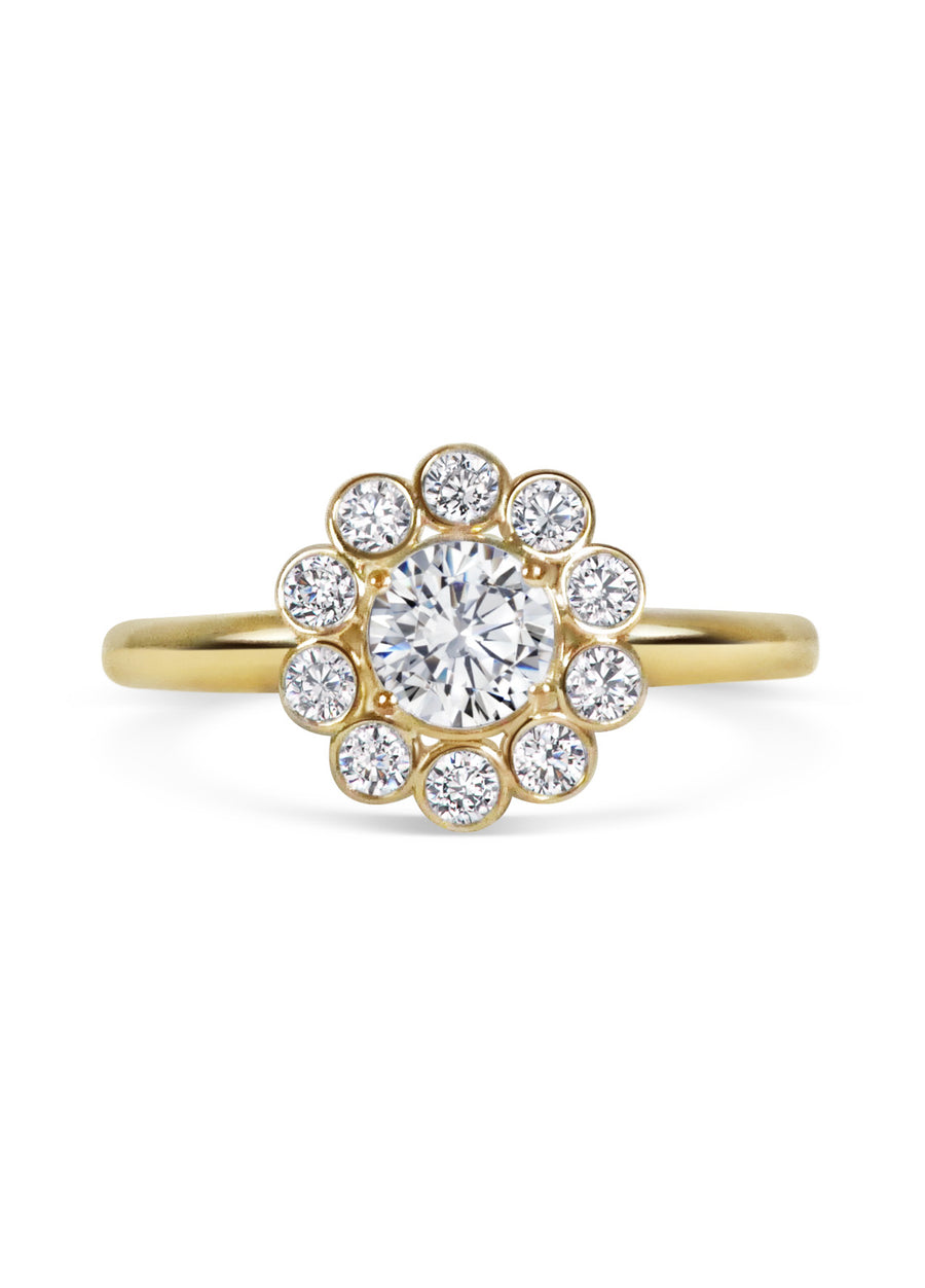 La Coquette - Diamonds 0,85ct / 18k Gold