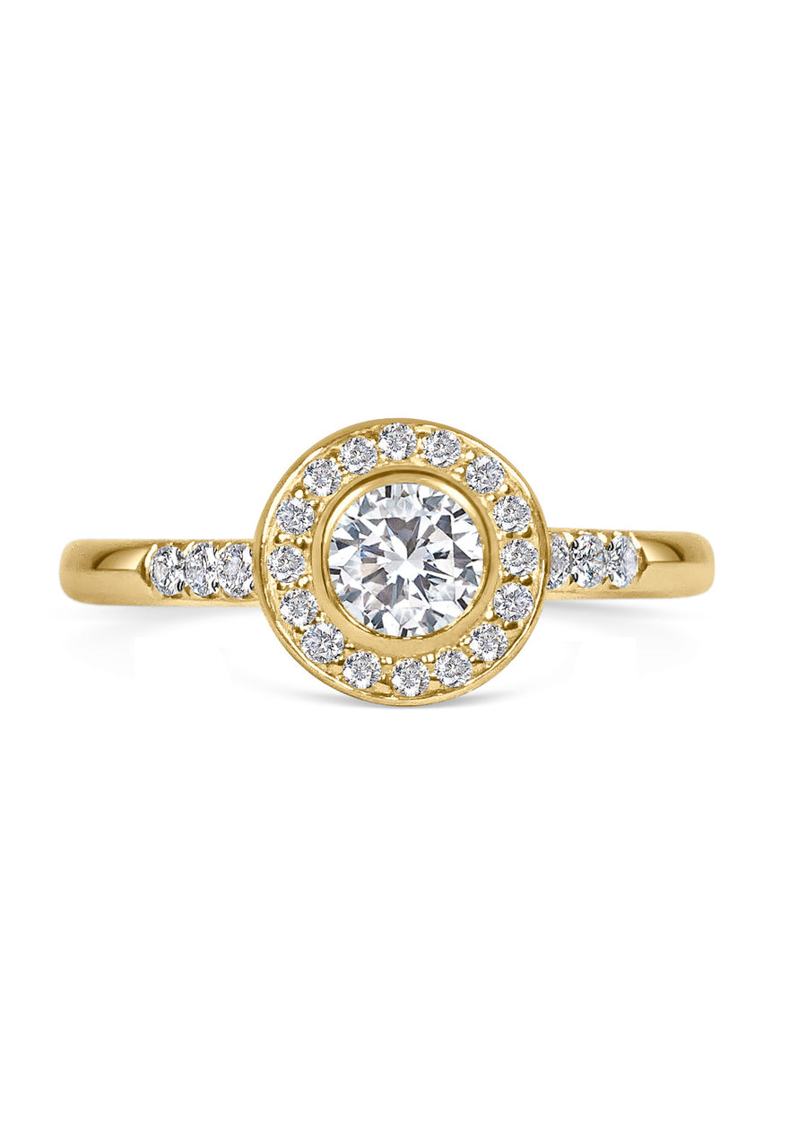 La Mystérieuse - Diamonds 0.56cts / 18k Gold