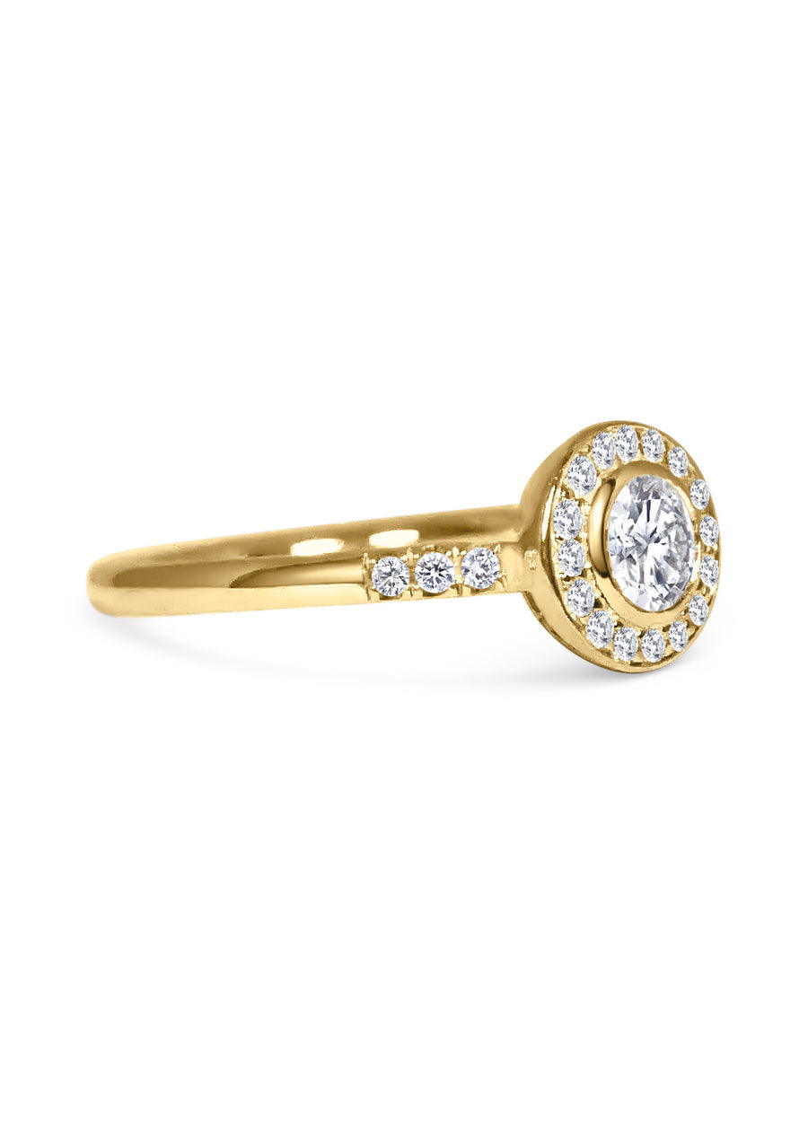 La Mystérieuse - Diamonds 0.56cts / 18k Gold