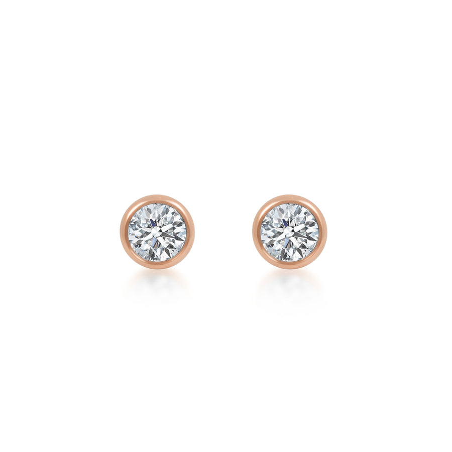 Minis Boutons D'Or  - Diamond 0,40ct / 18k Gold