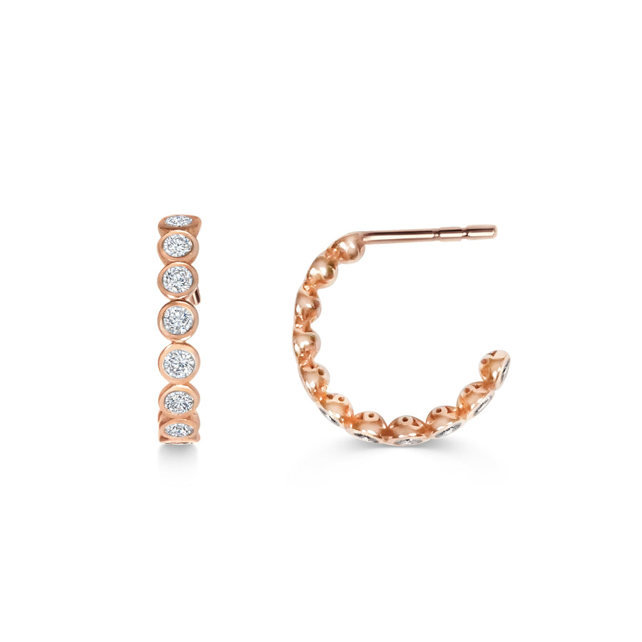 Petites Éternités 15mm - Diamonds 0,73ct / 18k Gold