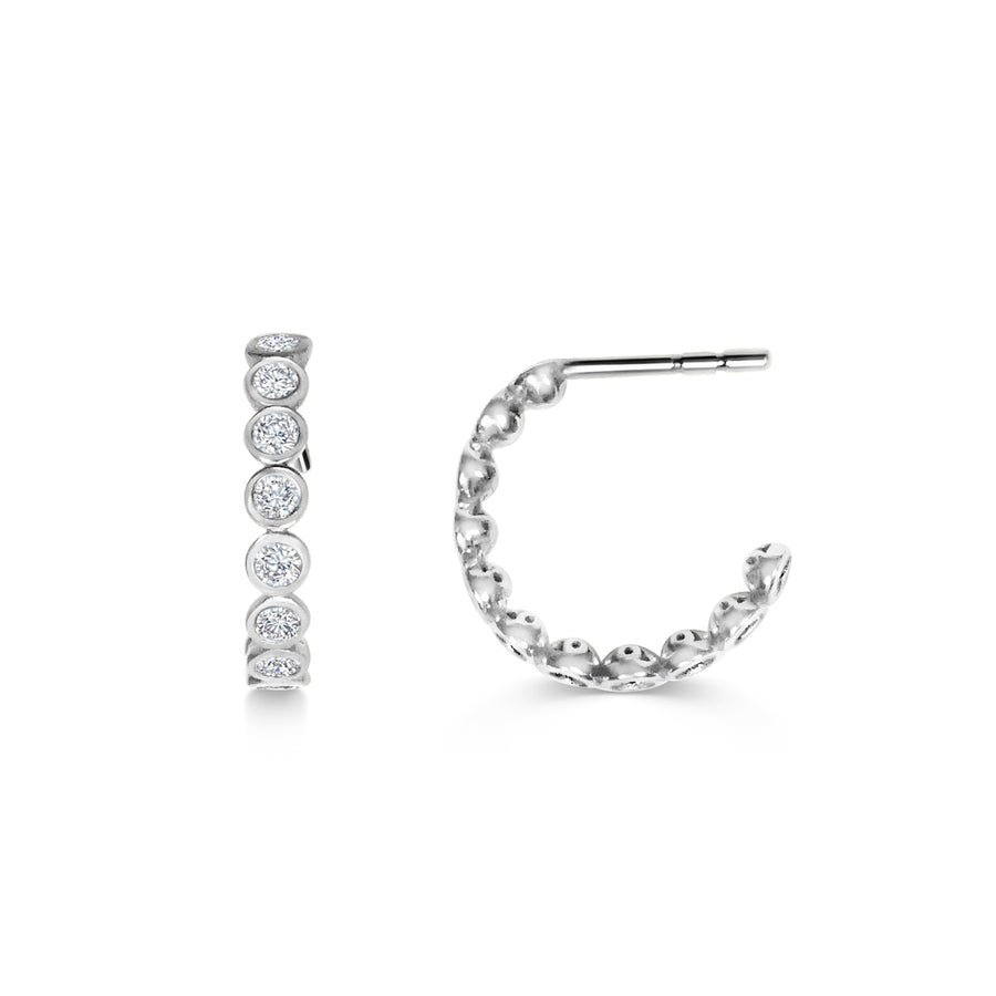 Petites Éternités 15mm - Diamonds 0,73ct / 18k Gold