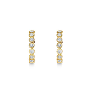 Petites Éternités 15mm - Diamonds 0,73ct / 18k Gold