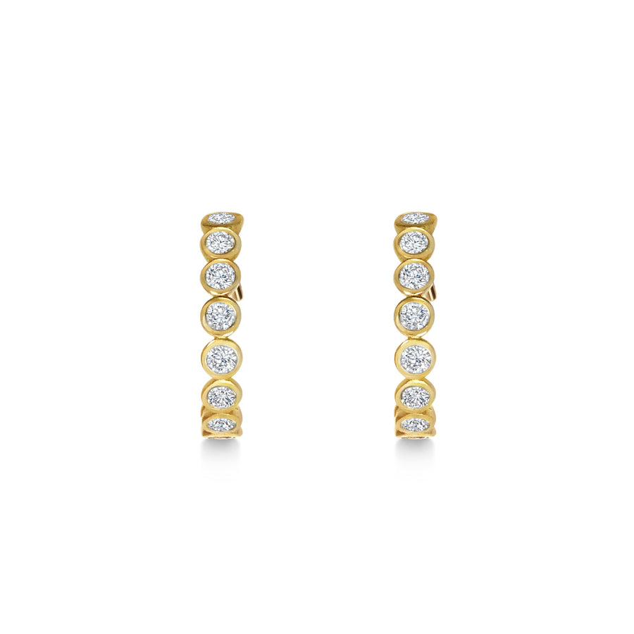 Petites Éternités 15mm - Diamonds 0,73ct / 18k Gold
