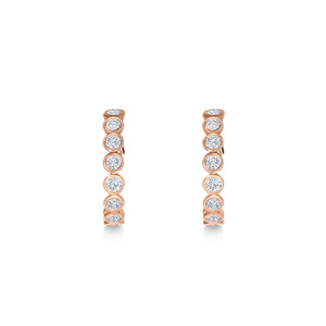 Petites Éternités 15mm - Diamonds 0,73ct / 18k Gold