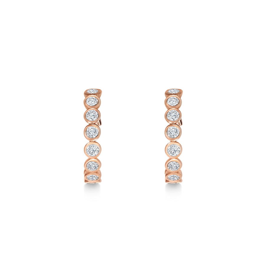 Petites Éternités 15mm - Diamonds 0,73ct / 18k Gold