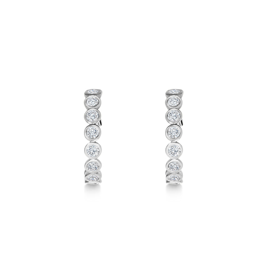 Petites Éternités 15mm - Diamonds 0,73ct / 18k Gold